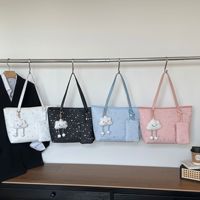 Bolso de Hombro Moderno 2026, Bolso de Mujer con Estampado Bonito y Cartera, Bolso de Mano de Cuero PU de Alta Calidad con Colgante