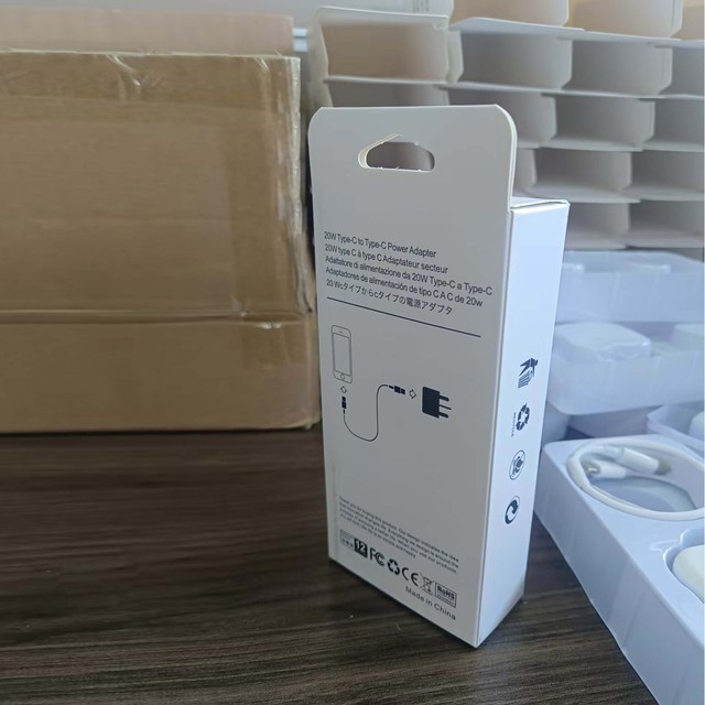 20w Type C Cable Fast Charging Type C 15 16 17 Pro Max Phone Charger Eu Us Uk Plug Power Adapter Set Chargeur De Téléphone