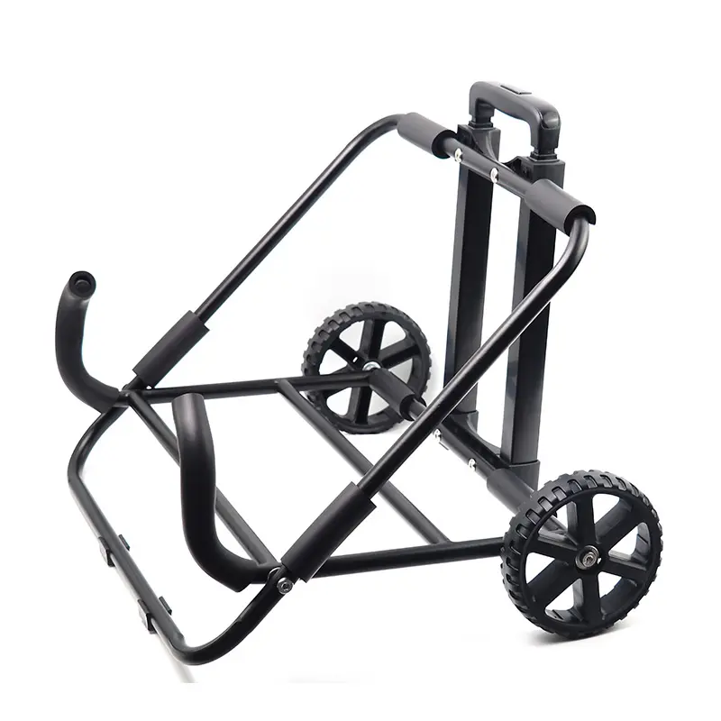 Type de chariot de stockage d'énergie chariot à main pliable chariot à chariot en aluminium tige de traction portable pour centrale électrique