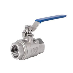 Válvula de Cierre Manual de Acero Inoxidable de 1-1/4 Pulgadas, 1000WOG, 2 Piezas, Rosca Interna de Paso Completo CF8/CF8M, OEM - Product Image 3