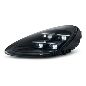 CREULI - Vente directe usine - Phares avant 958.1 (2011-2014) améliorés au style Turbo PDLS <span class=keywords><strong>LED</strong></span> 2024 pour Porsche Cayenne 958 - Product Image 1