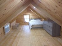 40 M2 Maison en bois Maison de luxe préfabriquée en bois avec chambres Cuisine pour vivre