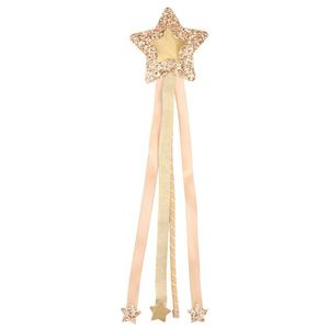 Corona Dorada de Ángel para Niños, Varita Mágica Brillante Hecha a Mano con Estrella de Hada y Mariposa, Accesorios para Fiestas de Navidad y Halloween - Product Image 2