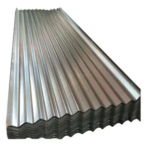 Dx51d SGCC Sgch Gi亜鉛コーティング鋼板屋根18 20 2426ゲージ亜鉛メッキ波形シート建築材料用