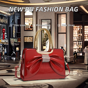 กระเป๋าถือสะพายไหล่ผู้หญิงหนัง PU สีพื้นแบบใหม่ปี 2025 ขายส่ง แฟชั่น พร้อมซิปปิด กระเป๋าถือหรูหรา - Product Image 2