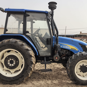 Tracteur d'occasion Shanghai <span class=keywords><strong>4</strong></span> cylindres diesel 90 CV 4x4, matériel agricole premium pour usage agricole et de jardinage - Product Image 1