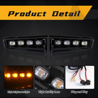 Feux de jour à LED en stock, clignotants, feux de jour tout-terrain pour Ford Bronco 2021 2022 2023, installation rapide DRL