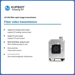 KUPEIOT, Дрон из алюминиевого сплава FPV с волоконно-оптической передачей изображения и защитой от помех, с низким уровнем задержки, выход порта FC - Product Image 3