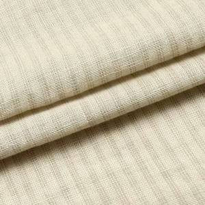 Vải Dệt Thoi Mới Nhất 2022, Sọc Nhuộm Sợi Dệt Kiểu Trơn 36% Vải Lanh 64% Viscose Pha Trộn Vải Lanh Bỉ/ - Product Image 2