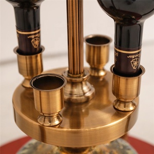 Đồng Hồ Cổ Điển Bằng Gỗ Cỡ Lớn Hiện Đại, Đồng Hồ Sàn Vàng Trang Trí Văn Phòng - Product Image 4