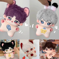 10cm mignon pilotes imprimé coton poupée amour et espace profond thème été à jour QInche peluche Figure jouet