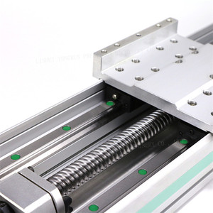 Ağır yük sürgülü masa tamamen kapalı doğrusal sahne vidalı lineer ray kılavuzu CNC modülü - Product Image 5