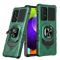 Étui en silicone pour Samsung, coque de téléphone portable à absorption magnétique, pour Samsung A82 5G, pour Quantum 2