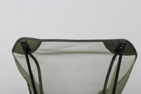 Chaise lune ultralégère à dossier bas en nylon imperméable et aluminium, pliable, pour randonnée, plage, camping, OEM