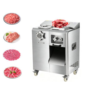 เครื่องหั่นเนื้ออัตโนมัติสแตนเลสกำลังสูง 5200W รุ่นใหม่ ปรับขนาดการตัดได้ พกพาสะดวก สำหรับใช้ในเชิงพาณิชย์ - Product Image 1