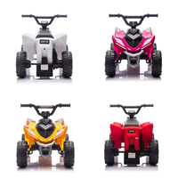 Quad électrique pour enfants avec batterie 6V, moteur 380 et fonction musicale