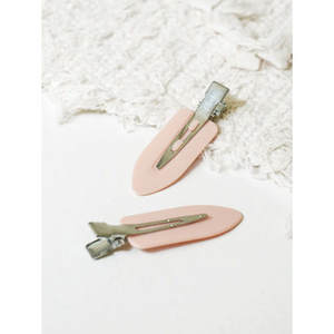 4 pinces à cheveux avec moins de marques Pinces à cheveux rose bouche - Product Image 1