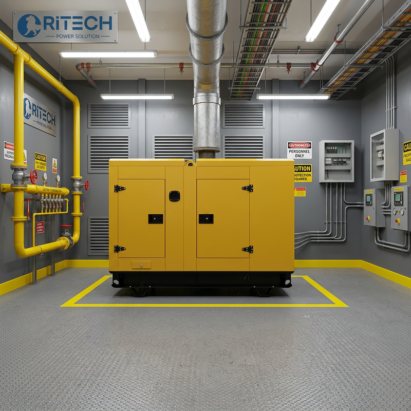 Ritech Generac Portable Generator 500kva Natural
