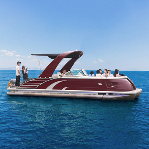Kinocean nouveau design de <span class=keywords><strong>bateau</strong></span> électrique en aluminium, <span class=keywords><strong>bateau</strong></span> de pêche flottant, ponton, <span class=keywords><strong>moteur</strong></span> de fête, <span class=keywords><strong>bateau</strong></span> de maison à vendre - Product Image 5