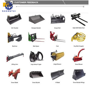4x4 बैक पृथ्वी-चलती मशीनरी डीजल सामने लोडर और बैकहोए ट्रैक्टर मिनी तौबल सामने वाला - Product Image 5