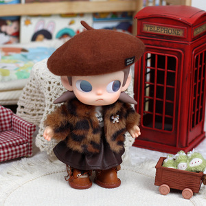 Zsiga Gazi Sister <b>Doll</b> Clothes Winter Mink Coat 1/8 Scale 20cm Action Figure Outfit For Girls - Product Image 3