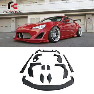 ชุดแต่งตัวถังรถยนต์ไฟเบอร์กลาส สำหรับ Toyota GT86/Subaru <span class=keywords><strong>BRZ</strong></span> ปี 2012-2016 สไตล์ <span class=keywords><strong>Rocket</strong></span> <span class=keywords><strong>Bunny</strong></span> อุปกรณ์ตกแต่งภายนอกรถยนต์ - Product Image 1