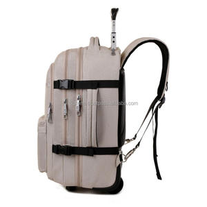 2024 deportes de invierno estilo equipaje de viaje de negocios impermeable Oxford Trolley Bag con mochila escolar característica para almacenamiento - Product Image 3