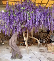 Arbre artificiel de grande taille personnalisé KH Outdoor, faux grand arbre en faux gommier pour la décoration de jardin et de restaurant