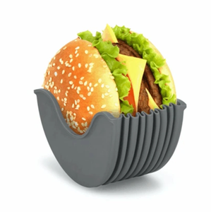 再利用可能な便利な調整可能なシリコンバーガーホルダーメスバーガーバディ固定ボックス拡張可能なフードホルダー - Product Image 3