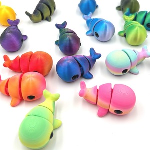 Juguetes de Ballenas Impresos en 3D, Figuras Realistas de Animales Marinos Impresas en 3D, Juguetes Sensoriales de Criaturas Marinas, Ballenas para Recuerdos de Fiesta de Cumpleaños - Product Image 1