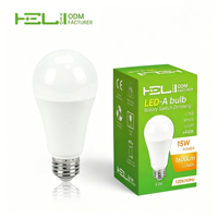 Ampoule LED SMD A19 Dimmable 15W Culot E26 5000K Lumière du jour 1600LM AC 120V Homologuée pour l'éclairage résidentiel, domestique et de bureau