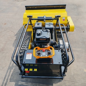 Tondeuse robot chenillée multifonctionnelle tout-terrain 4 temps à télécommande, essence/diesel, pour jardin et désherbage de vergers - Meilleures ventes - Product Image 3
