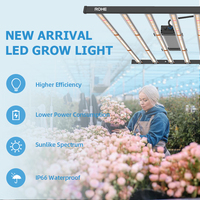 ROHE-Barre lumineuse de culture LED IR à spectre complet de 1200 watts pour plantes d'intérieur, lampe de culture hydroponique à haut rendement personnalisable, bricolage