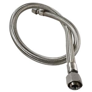 Tubo Corrugado de Acero Inoxidable de 4 Puntos DN15, Manguera Trenzada de Metal Industrial para Vapor y Gas a Alta Temperatura 1/2 para Calderas - Product Image 1