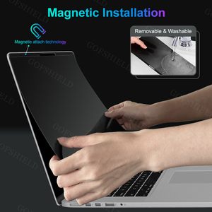 Protector de Pantalla Magnético de 360 Grados y 4 Vías para Macbook Neo 13, Anti-Espía, Adsorción Magnética, Impermeable, Película Removible - Product Image 3
