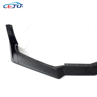 7 pièces en Fiber de carbone/noir mat/noir brillant voiture pare-chocs avant lèvre Spoiler diffuseur pour Chevrolet Corvette C8 2020-2024