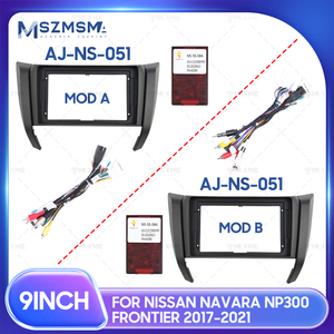 Prix d'usine pour 2017-2021 Nissan Navara NP300 <span class=keywords><strong>FRONTIER</strong></span> 9 pouces voiture DVD <span class=keywords><strong>Radio</strong></span> cadre Installation accessoire Navigation stéréo - Product Image 2