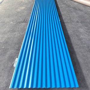 Tôles de toiture en acier galvanisé ondulé de qualité supérieure, colorées, longues, 6 m, prix des tôles en acier Ibr, calibre 28 - Product Image 5