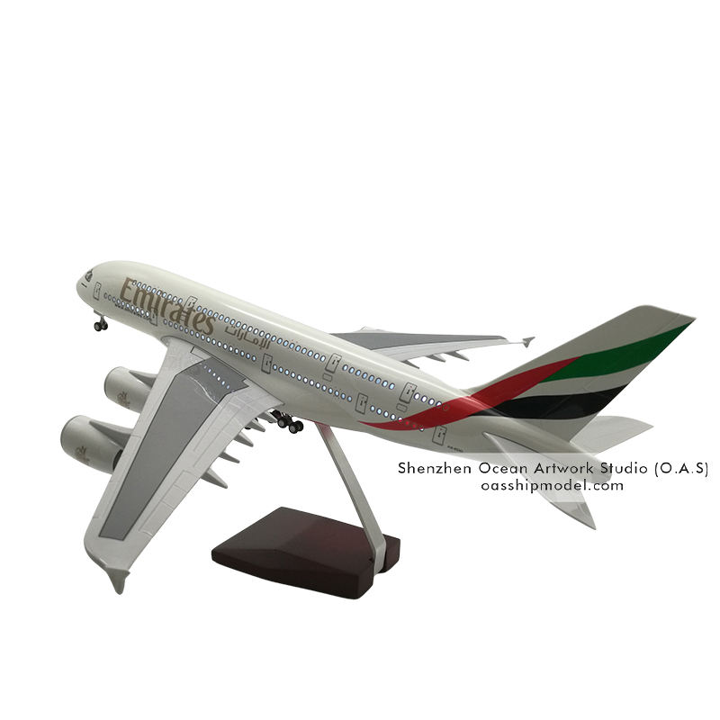 380 Emirates Aircraft Model