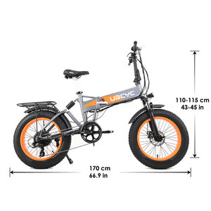Livraison gratuite Vélo électrique de ville Ebike 48v Batterie lithium intégrée Vélo pliant électrique 20 pouces - Product Image 3