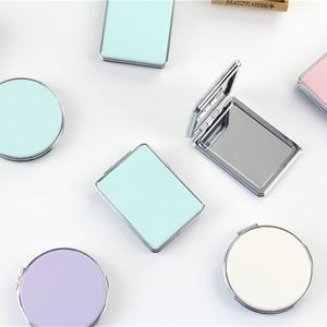 กระจกแต่งหน้าสองด้านขนาดเล็กกระจกพกพาแบบปรับแต่งได้ - Product Image 4