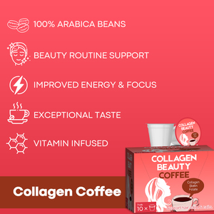 Cápsula de una sola porción de etiqueta privada Compatible con K Cup Hair Skin Nails Support Beauty Collagen Coffee Pods - Product Image 4