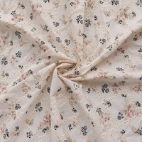 Tissu en dentelle à motif de lettres en losange coloré 100% coton pour robe