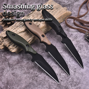 Açık yardımcı avcılık mutfak savaş bıçaklar paslanmaz çelik bıçaklar Push Button tarzı dayanıklı cep bıçaklar OEM özelleştirilebilir - Product Image 5