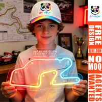 Enseigne néon LED Watkins Glen International Race Track, alimentée par USB, pour décoration murale de Man Cave