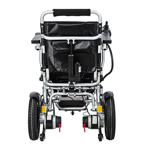 Silla de Ruedas Eléctrica KSM-601AR con Pedal Ajustable, Plegable, Motorizada, Nueva y Portátil para Viajes - Product Image 4