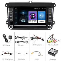 Android Autoradio CarPlay Android Auto 7 Zoll Navigationssystem Bluetooth FM RDS für Volkswagen/VW/PASSAT/POLO/GOLF 5 6/TOURAN