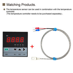 WRNT-<span class=keywords><strong>TP</strong></span>-2 <span class=keywords><strong>Thermocouple</strong></span> Type K Montage en Surface Borne Anneau M6 0-600℃ Sonde de Température - Product Image 6