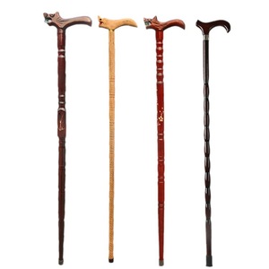 Bâton de marche charmant en bambou et bois massif, antidérapant, pour personnes âgées, pour le soutien et la stabilité - Product Image 5