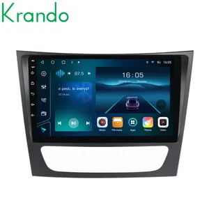 Krando Autoradio pemutar Video Multimedia mobil Android 12.0 untuk Mercedes untuk Benz W211 2002 - 2010 navigasi GPS WIFI 4G